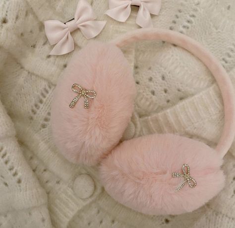 Winter Princess, Pink Xmas, Snow Princess, Winter Fairy, Ear Muffs, Snow Angels, Pink Girly Things, Croquettes, Everything Pink