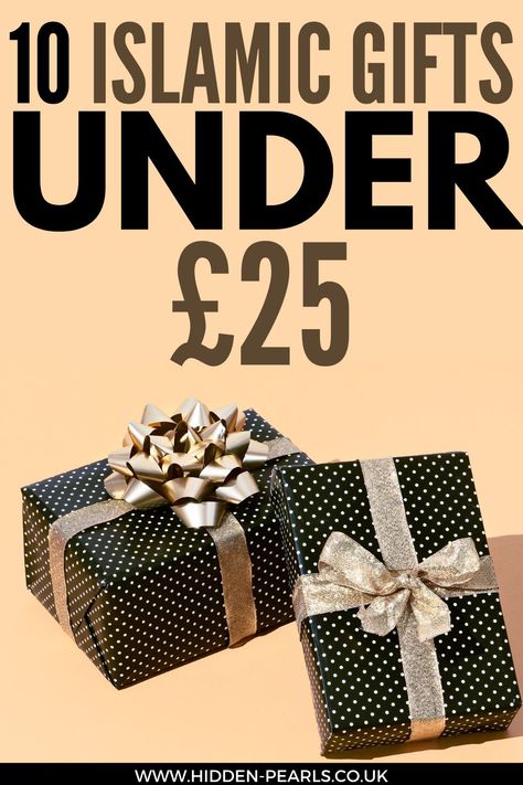 The idea behind 15 Gifts Under £25 is to provide people with the opportunity to gift others without over stressing their pockets. The concept of gift-giving is a much-appreciated one is Islam. Being a Sunnah, not only does it pave the way to Jannah for a Muslim, but it also helps improve family and community relationships, brings fondness in the hearts of people, eventually bringing everyone together. Gifts For Muslim Women, Islamic Gifts For Women, Muslim Gift Ideas, Way To Jannah, 25th Anniversary Gifts, Gifts Under 25, Muslim Family, Diy Gifts For Friends, Gifts For Your Sister