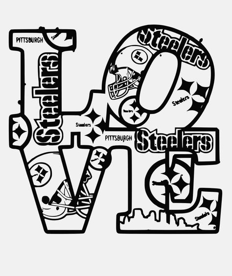 Steelers Coloring Pages, Steelers Svg Free, Steelers Svg, Sport Ideas, Tshirt Printing Business, Louis Vuitton Pattern, Engraving Ideas, Laser Projects, Door Signs Diy