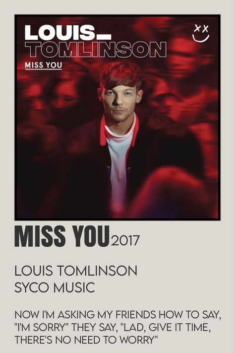 Louis Tomlinson Polaroid, Song Polaroid, Louis Tomlinson Songs, One Direction Wallpaper, Love Fest, Polaroid Poster, Movie Covers, Columbia Records, One Direction Pictures