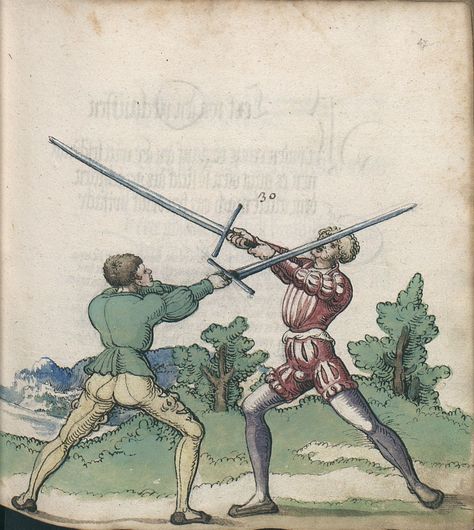 Title: Goliath (MS Germ.Quart.2020), Page: Folio 47r, Date: 1510-1520 The Idea Of Love, Historical European Martial Arts, Intellectual Property Rights, Early Modern Period, Martial Arts Techniques, Rose Colored Glasses, Warrior Spirit, Mystery Of History, Koenigsegg