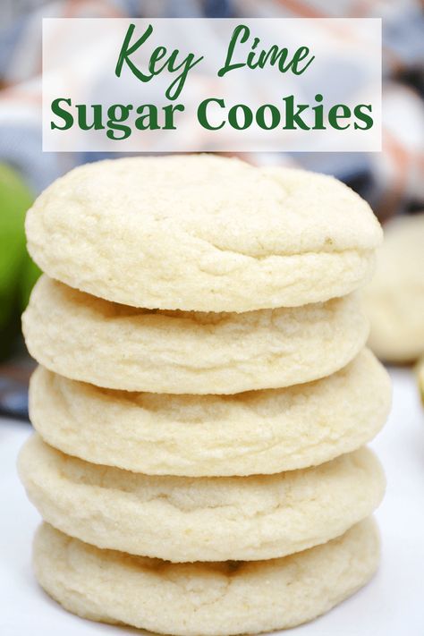 Key Lime Sandwich Cookies, Key Lime Sugar Cookies, Recipes With Key Lime Juice, Keylime Cookie Recipe, Key Lime Cookies Easy, Key Lime Juice Recipes, Key Lime Cookies Recipe, Lime Cookies Recipes, Key Lime Cookie Recipe