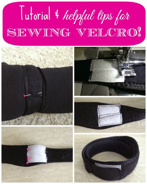 Tutorial & Helpful Tips for Sewing Velcro! ~ Diane's Vintage Zest!