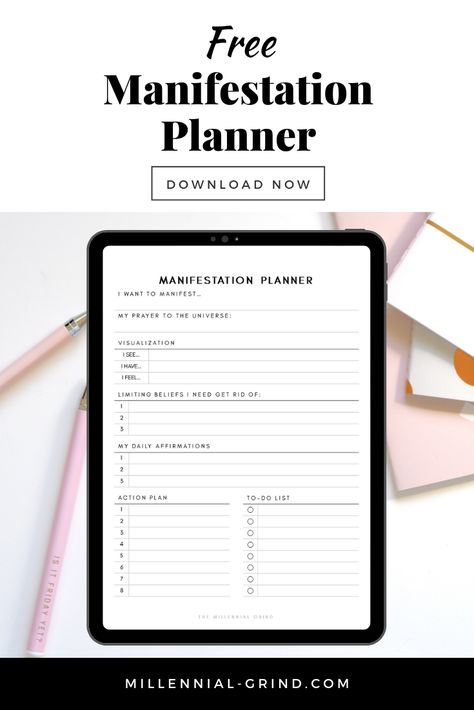 Planner Template Free, Google Sheets Templates, Manifestation Planner, Love Meditation, Meditation Spirituality, Manifest Love, Law Of Attraction Planner, Awakening Quotes, Spiritual Words