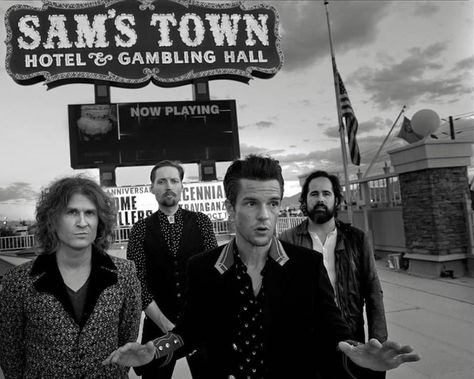 The Killers Aesthetic, Killers Aesthetic, Sams Town, 3 Year Anniversary, Brandon Flowers, The Killers, Vegas Wedding, Room Posters, Music Quotes