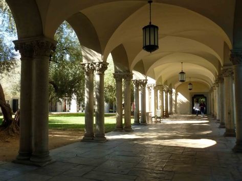 Avoiding Regret: Photo Essay: Where Old Meets New at Caltech Domed Building, California Institute Of Technology, Missed Opportunities, Front Entryway, Spanish Tile, Lost Time, Spanish Colonial, Photo Essay, Brutalism