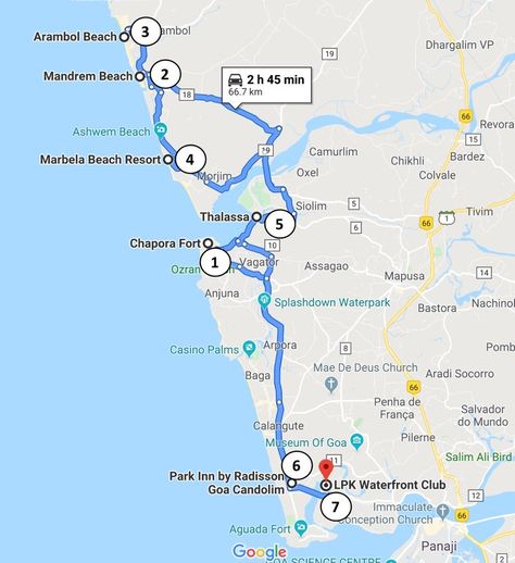 BEST 5 DAYS ITINERARY FOR GOA - Goa Like Never Before - PINNING DESTINATIONS Goa Itinerary, Goa Travel, North Goa, Travel Destinations In India, Beach Honeymoon, Tourist Places, Us Beaches, Sunset Views, Travel Itinerary