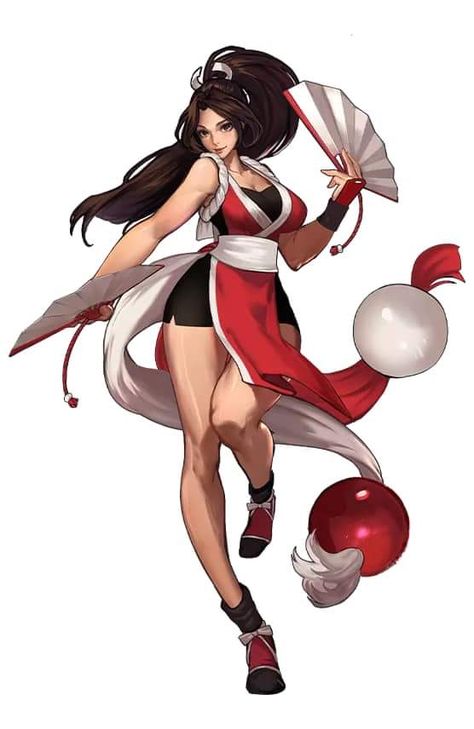 Mia Shiranui, Mai Shiranui Fanart, King Of Fighters Mai Shiranui, Mai King Of Fighters, Dynamic Angles, Snk Games, Shiranui Mai, Rock Howard, Dream Anime