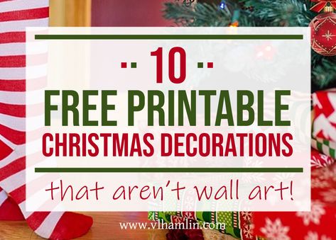 Looking for free ways to decorate for the holidays? Look no further – this post has 10 awesome free printable Christmas decorations to use right now! I love to decorate for Christmas, so for today’s Christmas party post, we’re talking printable Christmas decorations. It’s my favorite time of the year and I really go all … 10 Free Printable Christmas Decorations That Aren’t All Wall Art! Read More » The post 10 Free Printable Christmas Decorations That Are Merry Christmas Banner Printable Free, Free Christmas Printables To Frame, Free Printable Christmas Wall Art, Christmas Dinner Images, Free Printable Christmas Decorations, Christmas Decorations Printable, Christmas Prints Free, Merry Christmas Banner Printable, Free Printable Christmas Signs