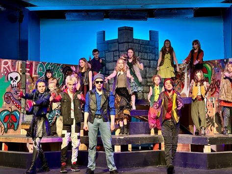 Eastside Theater to bring ‘Disney’s Descendants: The Musical’ to life | Lifestyle | theoutlookonline.com Descendants Musical Set Design, Descendants The Musical, Musical Set Design, Descendants Aesthetic, Musical Characters, Event Games, Drama Club, Musical Plays, Letter To The Editor