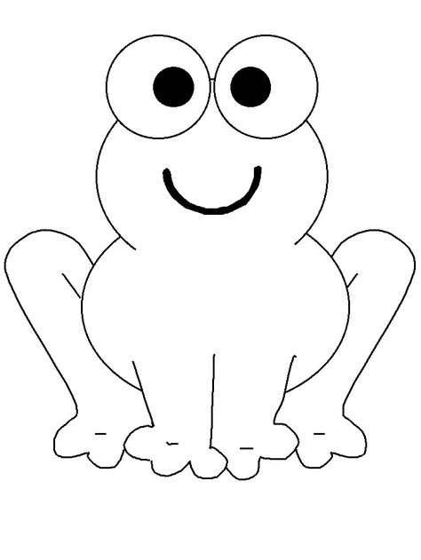 MOMMY BLOG EXPERT: Free Passover Kids Printables Crafts Coloring Pages Activity Sheets + Table Decor Baby Animal Art, Frog Coloring Pages, Frog Crafts, Applique Templates, A Frog, Coloring Pages To Print, Applique Patterns, Kirigami, Animal Coloring Pages