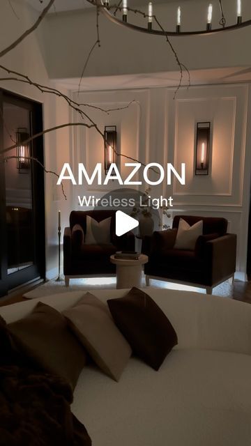 Summer Willis on Instagram: "Comment MOTION3 and I will send you the link. 

I love these wireless, motion censored, dimmable lights. They come with a remote control and 2 different light settings. They are perfect for closets, under cabinets and more. 

🤎 Comment LTK to shop my reels LTK 
🤎 Comment AMAZON to shop my home Amazon 
🤎 Comment WALMART to shop my Walmart Finds 
🤎Comment ART to shop my Art 

#wirelesslighting #cabinetlighting #lightingideas #lightingdecor #lightinginspiration #amazonhome #walmarthome #livingroomstyle #homestylinginspiration #homestylingtips #homeinspiration #moodyhome #cozyhome #browndecor" Remote Lights For Tv Console, Motion Censored Lights, Motion Detector Stair Lights, Dimmable Lights, Brown Decor, Walmart Home, Walmart Finds, Under Cabinet, Cabinet Lighting