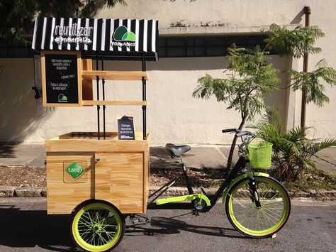 312 new photos Mobile Coffee Cart, Gerobak Dorong, Bike Food, Bike Cart, Food Bike, Coffee Bike, Food Cart Design, Cart Design, Coffee World