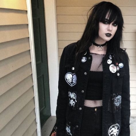 Goth Babe, Casual Goth, Goth Look, Black Clothes, Dark Style, Goth Women, Goth Beauty, Emo Outfits