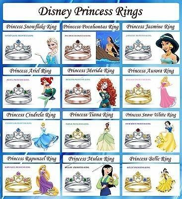 Disney Princess Rings, Wedding Rings Princess, Trendy Wedding Rings, Princess Rings, Rings Princess Cut, Crown Wedding Ring, Disney Rings, Disney Princess Facts, Anchor Wedding