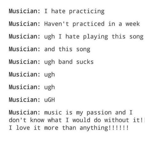 Things Only Musicians Understand, Funny Music Memes Hilarious, Band Nerd Aesthetic, Funny Orchestra Jokes, Orchestra Pickup Lines, Black Music Wallpaper, Choir Jokes, Band Kids Humor, Band Memes Funny