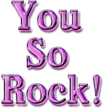 You Rock Quotes, Rock Pictures, Rock Quotes, Rosé Gif, Glitter Gif, You Rock, Rock Star, Cute Quotes, Beautiful Wallpapers