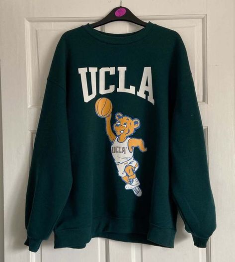 Ucla Sweatshirt, Bruins Logo, Los Angeles Shirt, California Los Angeles, Ucla Bruins, Football Sweatshirt, Logo Sweatshirt, University Of California, Vintage Shirt