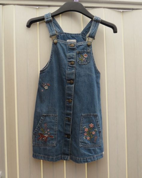 I just added a new item to eBay, Girls Mantaray Denim Embroidered Pinafore Dress 8 Years! #eBay #eBaySeller Embroidered Pinafore, Kids Pinafore, Denim Pinafore Dress, Denim Pinafore, Pinafore Dress, Jeans Material, Girls Denim, Kids Fashion Girl, Small Chest