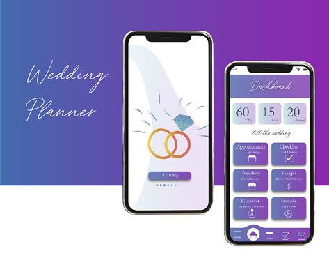 Gold Stacking Rings Wedding, Wedding Planner App, Wedding Apps, Mobile App Ui, Ancient Knowledge, App Ui Design, Design Ui, Mobile App Design, Design Wedding