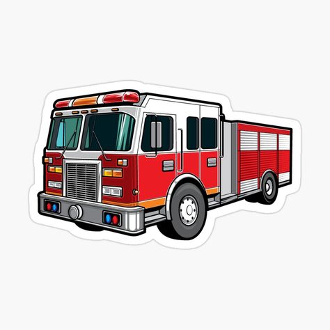 Police Cars For Kids, Kids Police Car, Fire Dept Logo, Firefighter Logo, Firefighter Stickers, Cars For Kids, Excavator Toy, Kids Play Toys, Fire Life