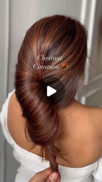 𝒮𝒶𝒽𝒾𝓁 𝐵𝒽𝒶𝓉𝓉𝒾 on Instagram: "Warm up your look with a touch of chestnut cinnamon—where rich brown meets a hint of spice!🌰 • • #hairbysahilbhatti #hairinspo #hairinspiration #hairideas #trendingreels #hairtransformation #hairinstagram #airtouchoriginal #airtouchoriginal #airtouchoriginal #balayage" Chestnut Cinnamon Brown Hair, Cinnamon Chestnut Hair, Chestnut Cinnamon Hair, Short Messy Hairstyles For Women, Natural Hair Colors To Dye Your Hair, Cinnamon Spice Hair Color, Messy Hairstyles For Women, Wavy Hair Wedding, Chestnut Brown Hair With Highlights