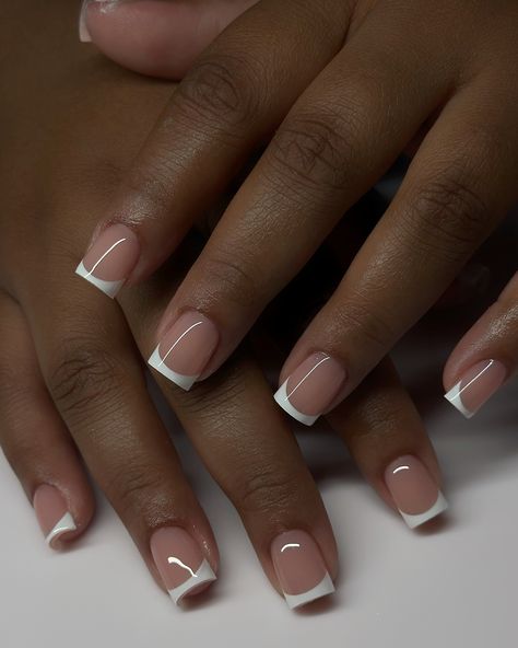 At the beginning of my career, I really hated French tips but I have come to realise they are truly the true essence of nail designs, they make you feel so feminine and refined❄️ 🤍 them #dovenailsbysharon French Tip Nails Natural Nail, Short Oval Nails French Tip, Oval Nails French, Girl Hygiene, Classic French Tip, Short French Nails, Rave Nails, Short Oval Nails, Snowflake Nail Design