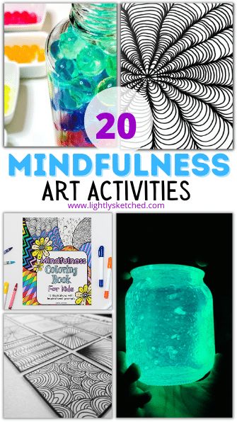 Activities For Creativity, Therapeutic Arts And Crafts, Calming Art Activities, Painting Therapy Activities, Mindfulness Based Interventions, Self Care Classroom Activities, Mindfulness Club Activities, Self Awareness Art Activities, Art For Relaxation Ideas