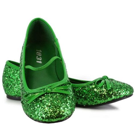 $15.79 * ** AMAZON BEST BUY **  #TinkerbellCostumes Tinkerbell Shoes, Adult Halloween Party Decorations, Glittery Shoes, Sneakers Skechers, Girls Ballet Flats, Glitter Ballet Flats, Sparkle Flats, Girl Sneakers, Halloween Backdrop