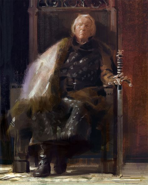 ArtStation - Old King, LiXin Yin Lixin Yin, King Painting, Small Restaurant, Old King, Game Of Thrones Art, Dark Pictures, King Art, Fantasy Concept Art, Warhammer Fantasy