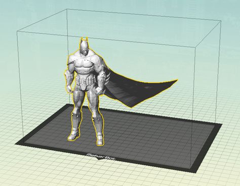 Modele Impression 3d, 3d Printed Objects, 3d Printer, 3d Printing, Geek Stuff, Batman, Humanoid Sketch, Fictional Characters, Art