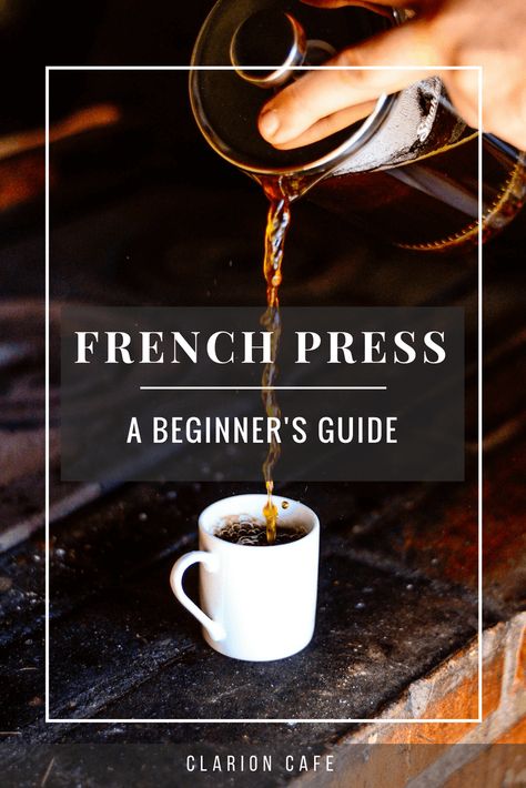 Are you a beginner to brewing coffee with a french press? The French press is an easy and inexpensive way to achieve a full flavored cup of coffee. This guide offers instructions on how to use and clean your french press. Brewing Coffee, Coffee Facts, Coffee Press, French Press Coffee, Gourmet Coffee, Coffee Tasting, Blended Coffee, Great Coffee, Time Period