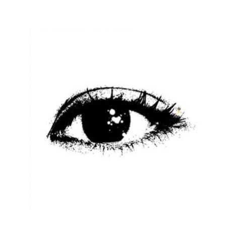 Black And White Eyes Aesthetic, Stippling Art Reference, Soul Graphic Design, Black And White Face Reference, Black And White Eye Drawing, Illustrated Eyes, Halftone Tattoo, Black And White Objects, Drawn Eyes