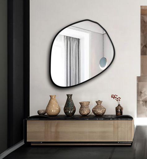 Mirror Wall Decor modern wall mirror aesthetic room decor Bathroom Wall Mirror Asymmetrical Mirror washbasin mirror abstract mirror small wall mirror home wall art decor Console Top mirror Decorative Mirror Exotic mirror irregular Lux Mirror Mirror Aesthetic Room, Mirror Washbasin, Lux Mirror, Wall Mirror Aesthetic, Mirror Asymmetrical, Mirror Abstract, Young Room, Small Wall Mirror, Abstract Mirror