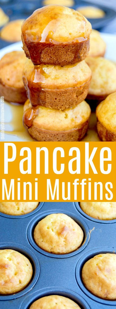 Pancake Mini Muffins #pancakes #minimuffins #breakfat #breakfastrecipe Vegan Pancake Muffins, Pancake Mini Muffins, Simple Pancake, Breakfast Ideas Quick, Making Pancakes, Pancake Muffins, Kids Breakfast, Tin Recipes, Muffin Tin Recipes