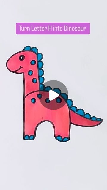 How To Draw Easy Dinosaur, Easy Drawing Dinosaur, How To Draw A Trex, Easy Dinosaur Drawing Step By Step, Draw Dinosaur Easy For Kids, How To Draw A Dinosaur For Kids, Cute Dinosaur Drawing Easy, Dinasour Drawing Simple, How To Draw A Dinosaur