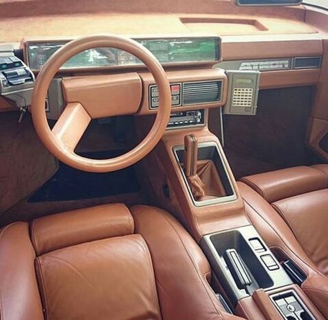 Cars From The 80s, 80s Car, 80s Interior, New Retro Wave, Car Interior Design, Lamborghini Cars, Best Classic Cars, Car Interiors, Street Racing Cars