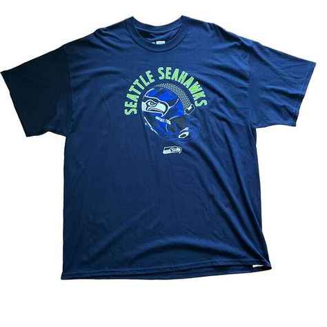 NFL SEATTLE SEAHAWKS T SHIRT Team Aparrel Navy Blue 2XL XX Men's BNWT 100%cotton Team Apparel, Seattle Seahawks, Not Happy, Make It Work, Business Day, Save Money, Seattle, Feel Like, Get It