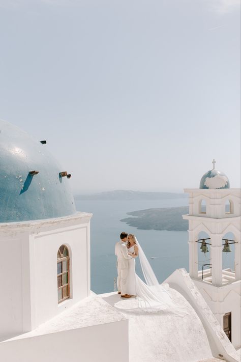 Santorini Greece Wedding, Greece Elopement, 15 Year Wedding Anniversary, Wedding Santorini, Santorini Elopement, Tulsa Wedding, Mykonos Wedding, Dream Wedding Reception, Oceanfront Wedding