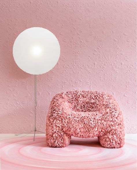 Arte Wallcovering, Dream Video, Marcel Wanders, Digital Texture, Rose Colored Glasses, Pink Carpet, Leisure Chair, Lounge Seating, Dutch Design