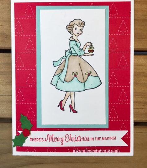 Stampin' Up! 2017 Christmas Card Ideas Video Tutorial #4 Christmas Card Ideas, Christmas Around The World, Stampin Up Christmas Cards, Stampin Up Christmas, Designer Series Paper, Christmas Stamps, Punch Cards, Paper Crafts For Kids, Winter Cards