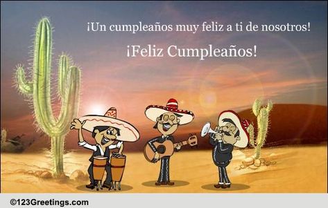 Free Online Greeting Cards, Ecards, Animated Cards, Postcards, Funny Cards From 123Greetings.com Happy Birthday Wishes Spanish, Happy Birthday Old Man, Happy Birthday Spanish, Spanish Birthday Wishes, Free Birthday Wishes, Christian Birthday Cards, Happy Birthday In Spanish, Bday Quotes, Birthday Greetings Funny