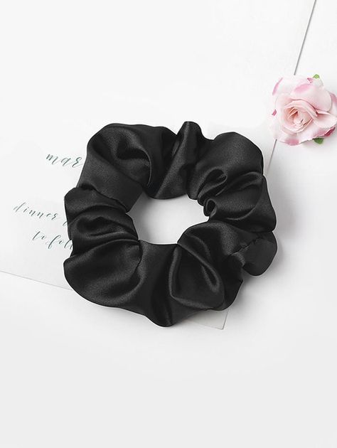 Black Scrunchies, Silk Hair Bonnets, Women's Hair Accessories, Hair Supplies, White Headband, Silk Hair, Hair Decorations, Headband Hair, Women's Hair