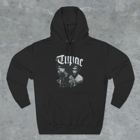 2pac Music, 2pac Hoodie, All Eyez On Me, Streetwear Collection, Thug Life, Tupac, Hip Hop Music, Bold Design, Hooded Sweatshirt