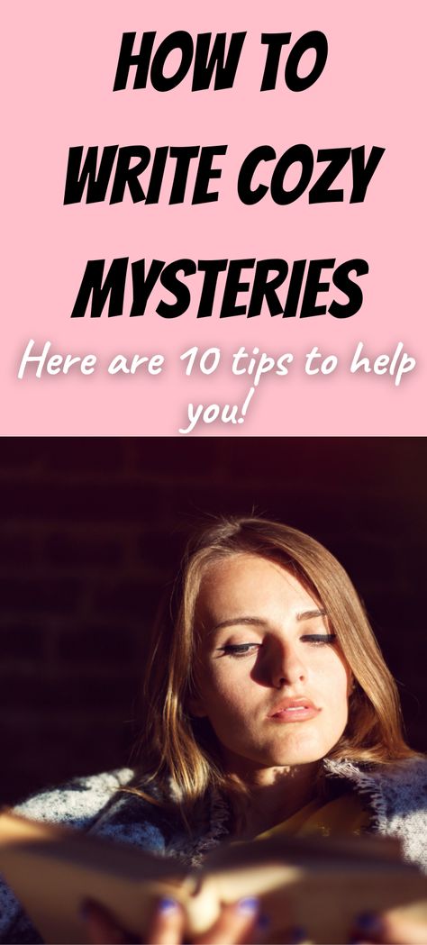 how to write cozy mysteries