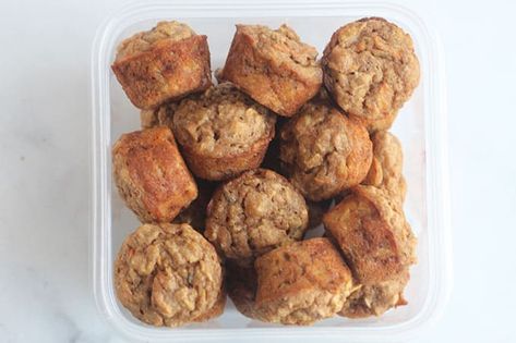 Abc Muffins, Apple Carrot Muffins, Banana Carrot Muffins, Baby Muffins, Veggie Muffins, Carrot Bread, Easy Baby Food Recipes, Journal Layouts, Weaning Recipes