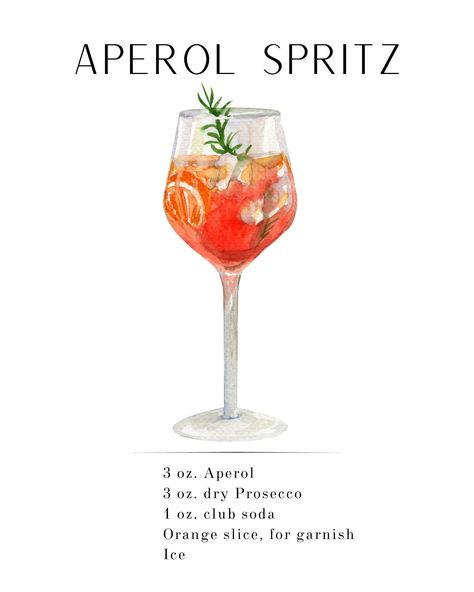 Winter Aperol Spritz, Aperol Spritz Bar, Spritz Bar, Bartender Drinks Recipes, Aperol Spritz Recipe, Recipe Printable, Spritz Recipe, Bartender Drinks, Winter Drink