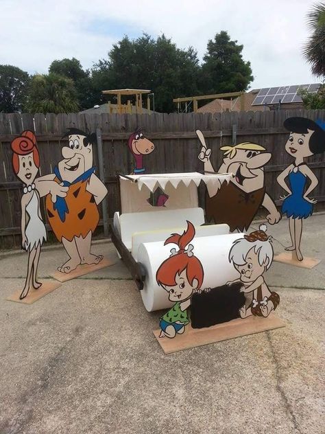 Flintstone Theme, Flinstones Party, Pebbles And Bam Bam, 2nd Birthday Party For Boys, Baby Shower Party Themes, Boys 1st Birthday Party Ideas, Boy Birthday Party Themes, Twins 1st Birthdays, 2nd Birthday Party Themes