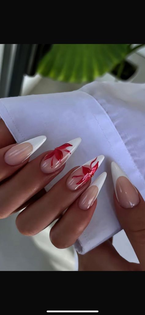 Almond Acrylic Nails Designs, Nails Now, French Tip Acrylic Nails, Classy Acrylic Nails, Almond Nails Designs, Almond Acrylic Nails, Bling Acrylic Nails, Pink Acrylic Nails, Nails 2024