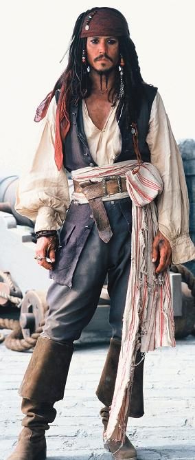 Jack Sparrow Johnny Depp Jack Sparrow Costume, جوني ديب, Kaptan Jack Sparrow, The Lone Ranger, Last Minute Costumes, Captain Jack Sparrow, Pirate Life, Captain Jack, Jack Sparrow